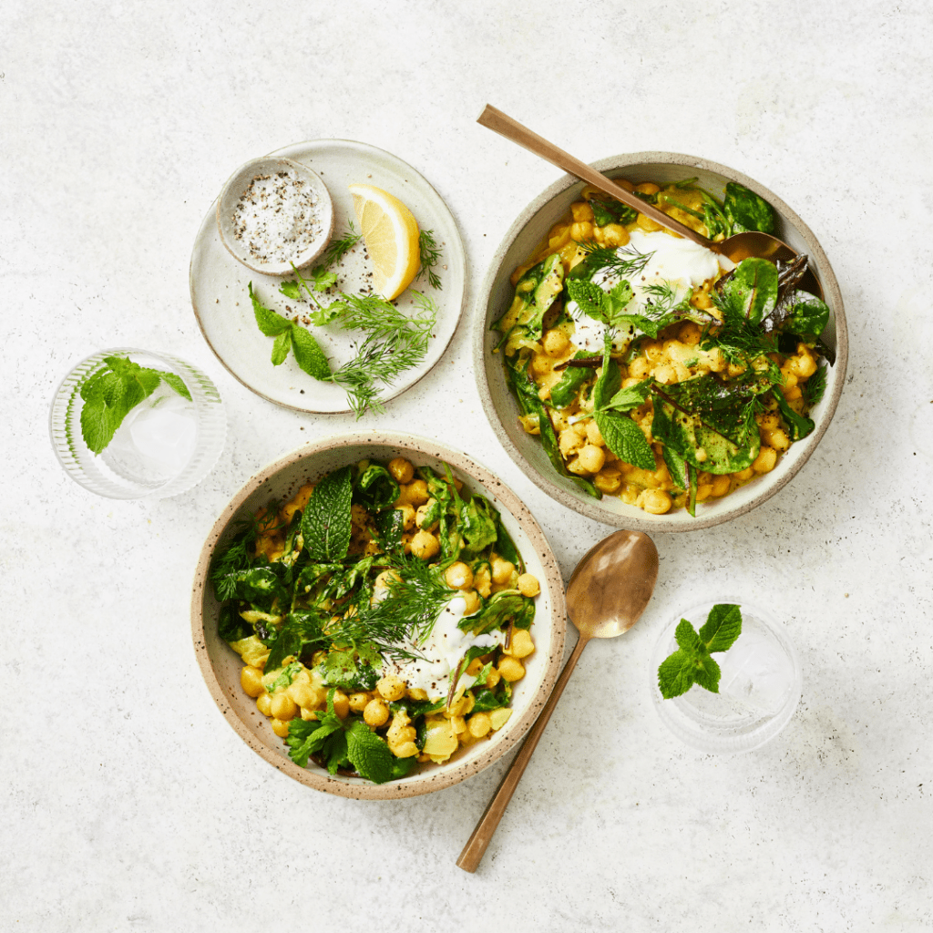 Lemony Chickpea & Green Herb Stew – McCormack Family Farms